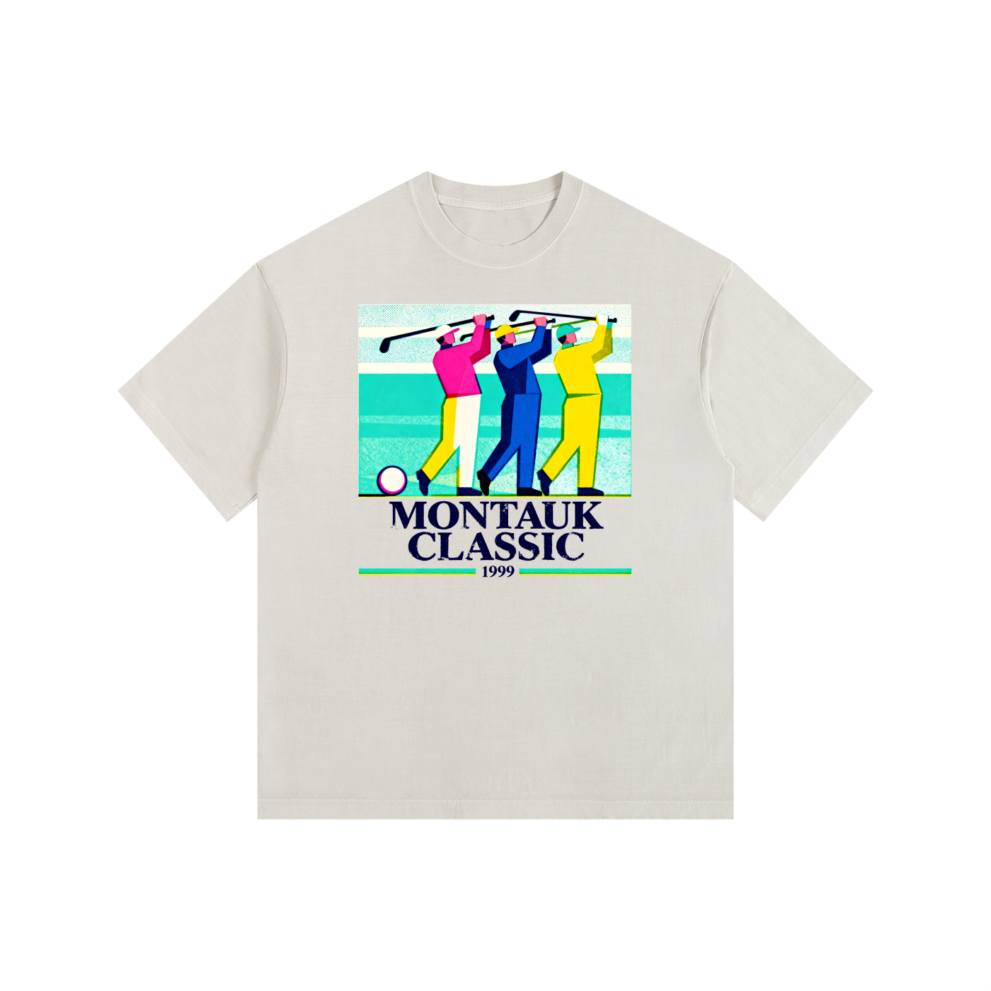 1999 Montauk Classic Golf P3 Vintage Washed Cotton T-Shirt