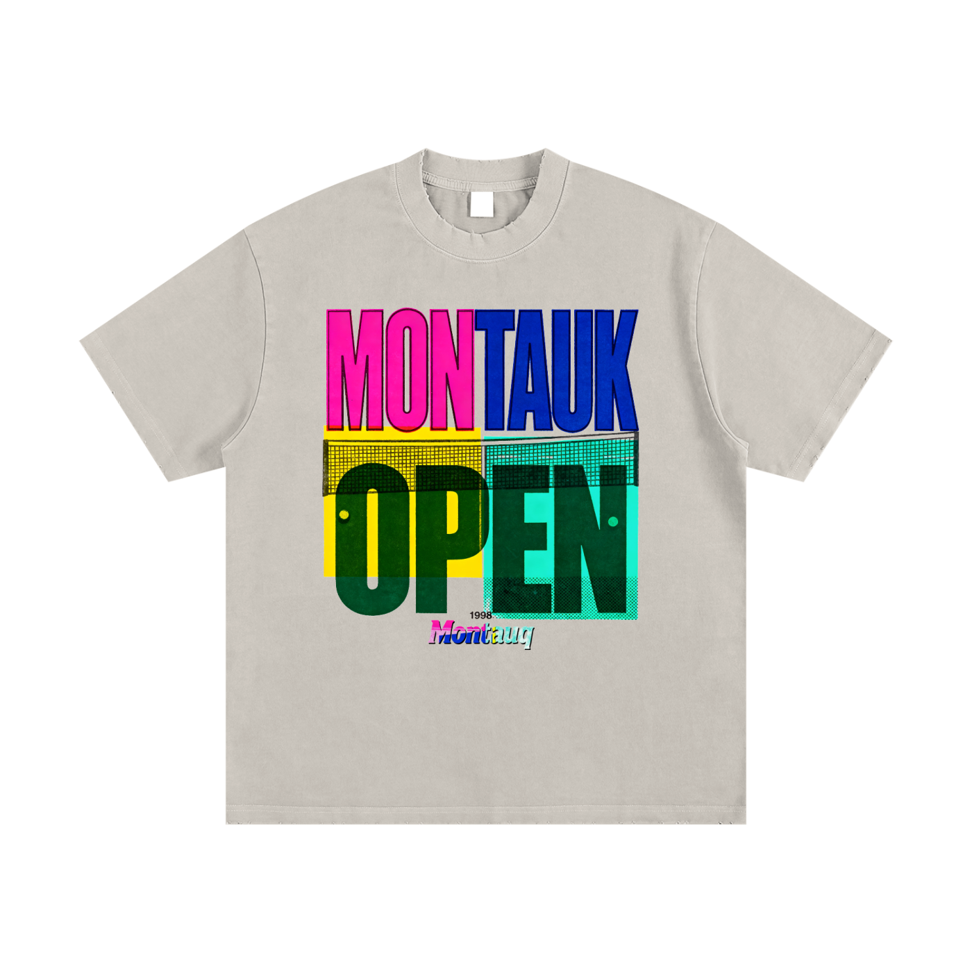Vintage Montauk Open 1998 Washed Frayed T-Shirt