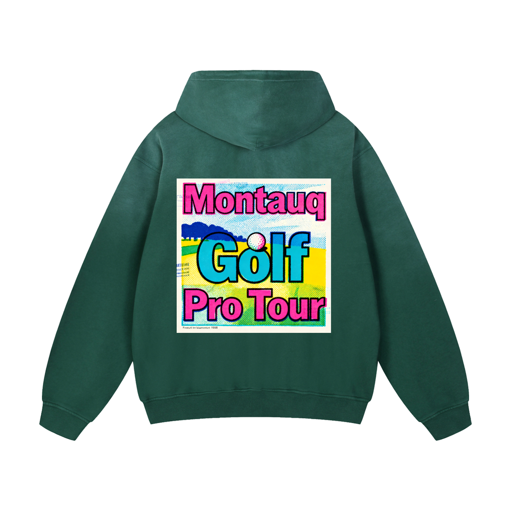 Montau Golf Pro Tour Heavyweight Sunfade Oversized Hoodie