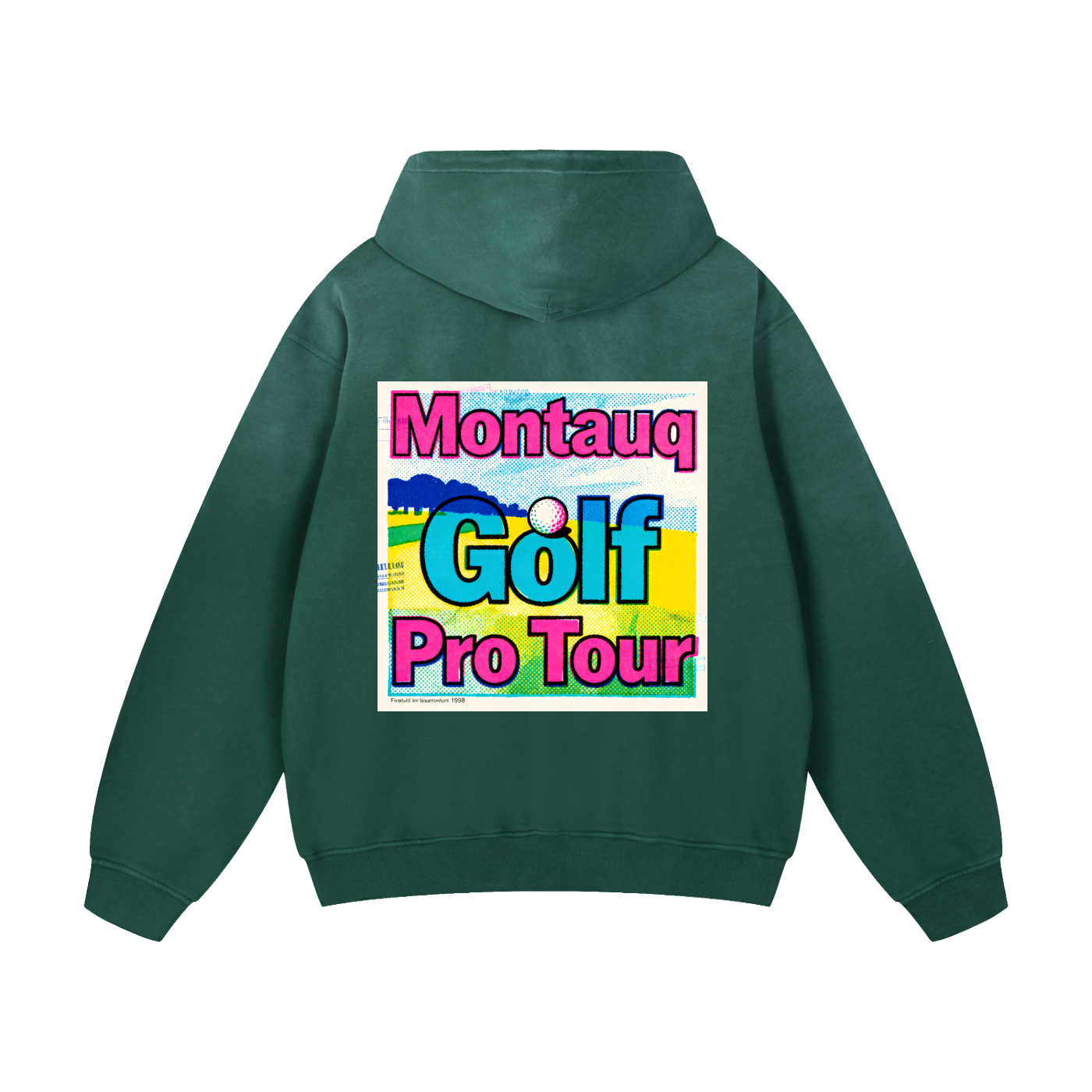 Montau Golf Pro Tour Heavyweight Sunfade Oversized Hoodie