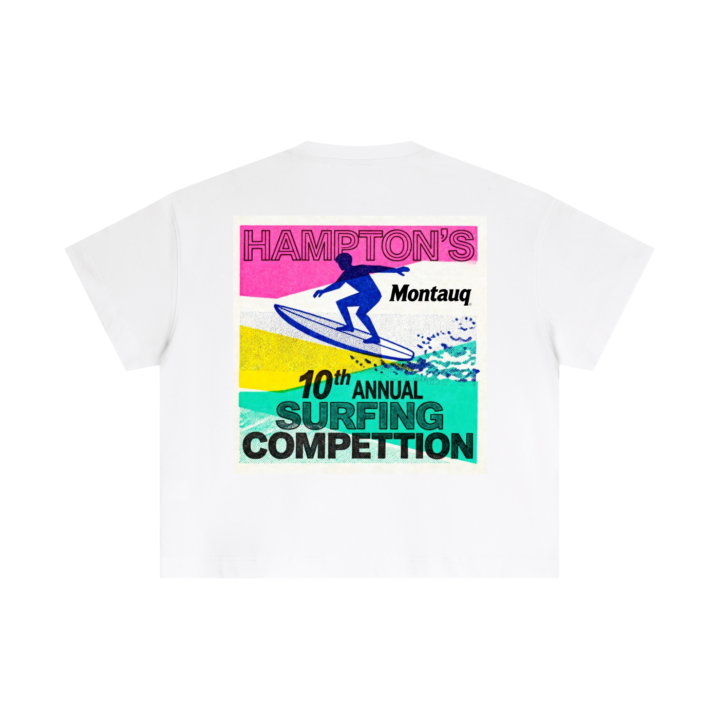 10th Annual Surfing Competition Essential Cotton Boxy T-Shirt