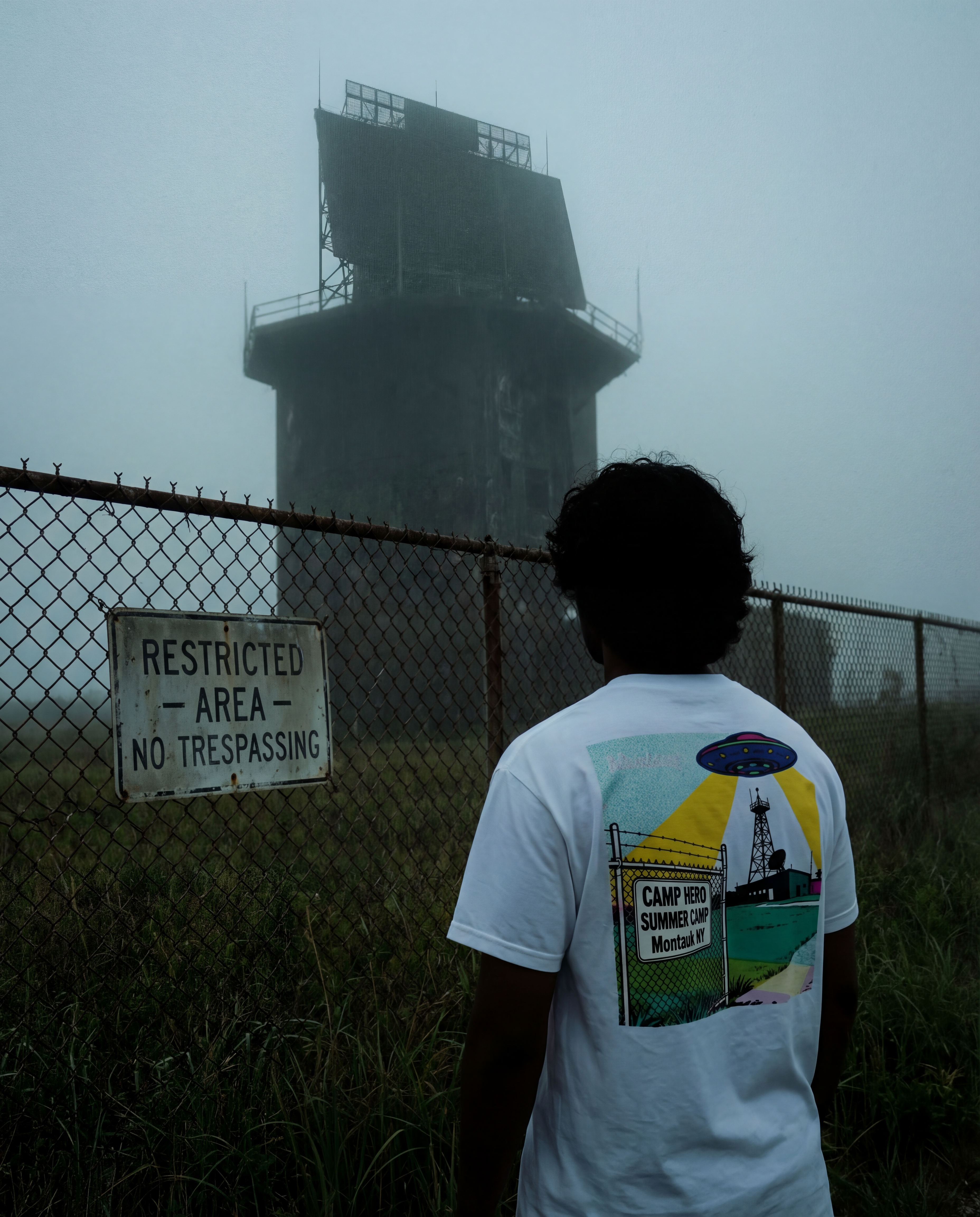 Camp Hero Summer Camp UFO Quick-Dry Cooling T-Shirt