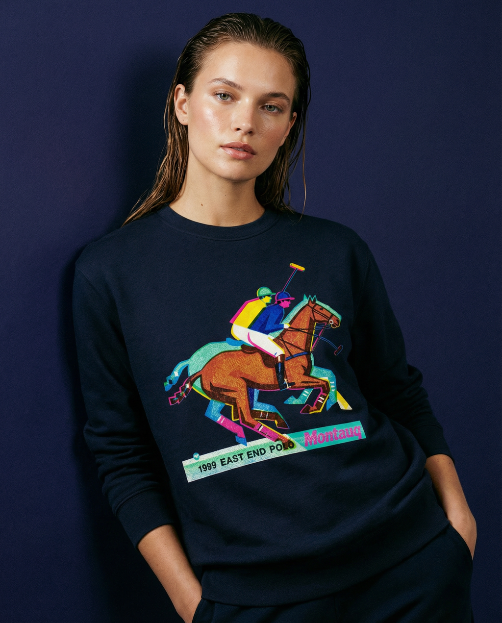 1999 East End Polo R8 Heavyweight Crewneck Sweatshirt