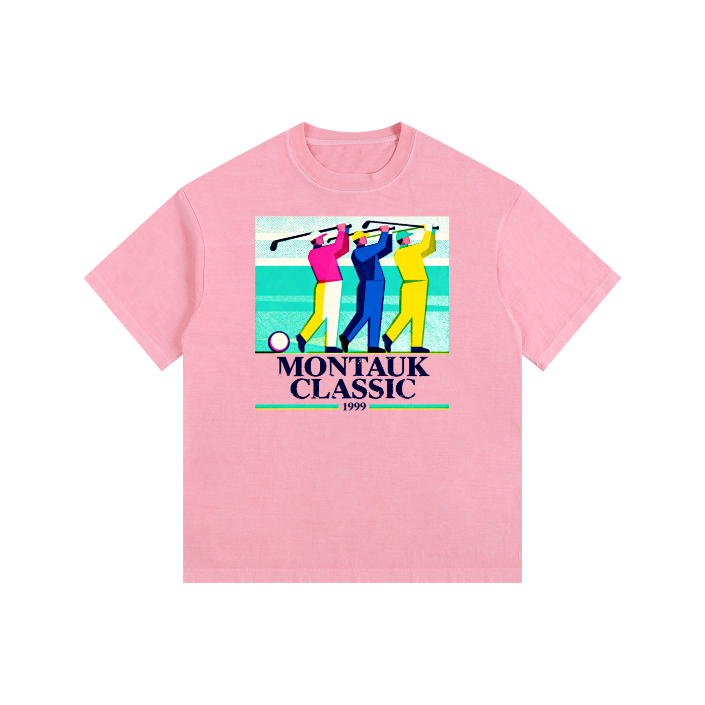 1999 Montauk Classic Golf P3 Vintage Washed Cotton T-Shirt