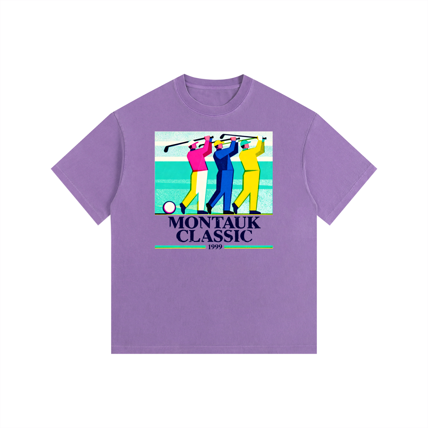 1999 Montauk Classic Golf P3 Vintage Washed Cotton T-Shirt