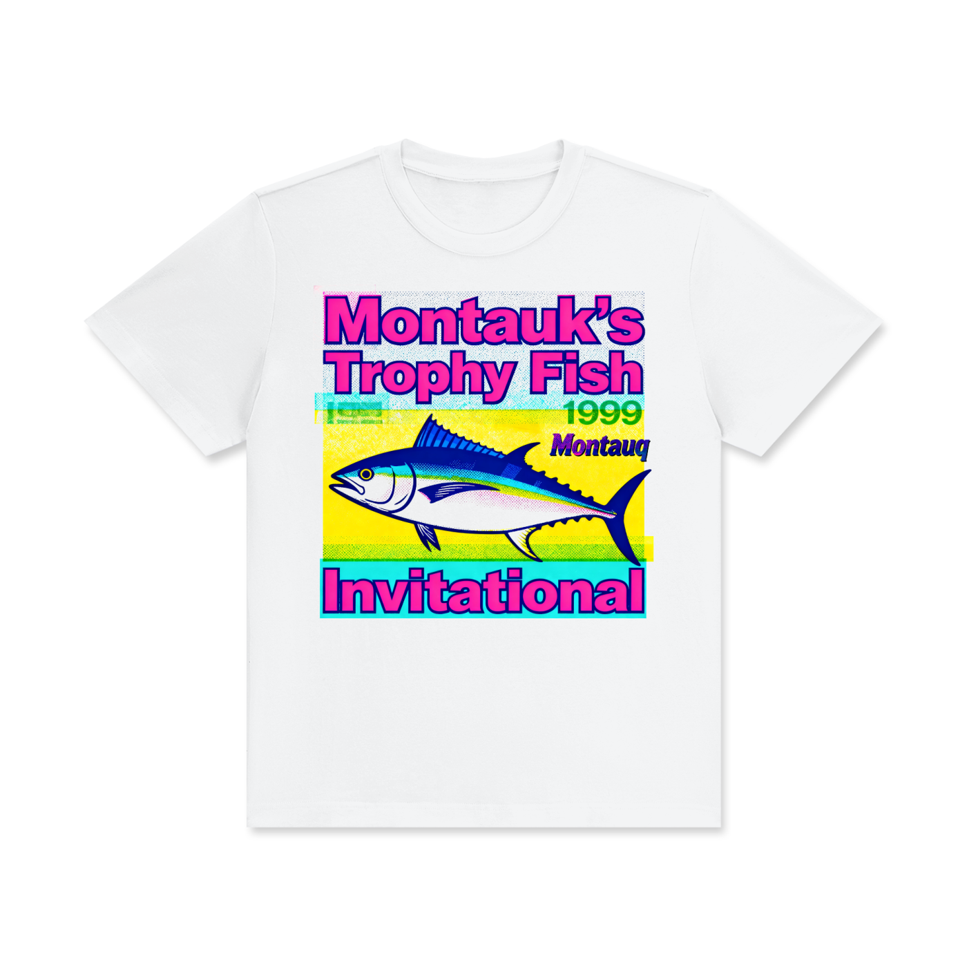 1999 Montauk's Trophy Fish Invitational Vintage Classic Cotton T-Shirt