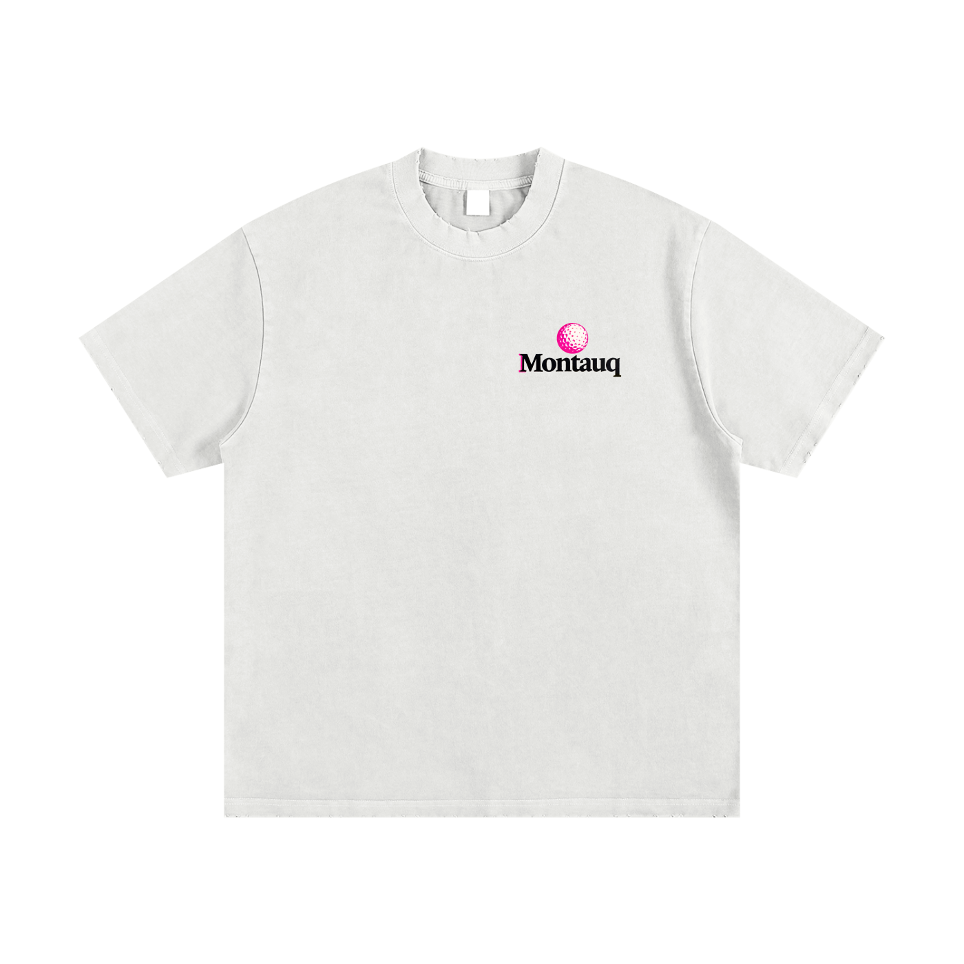 1994 Montauq Country Club Golf Heavyweight Vintage Washed Frayed T-Shirt