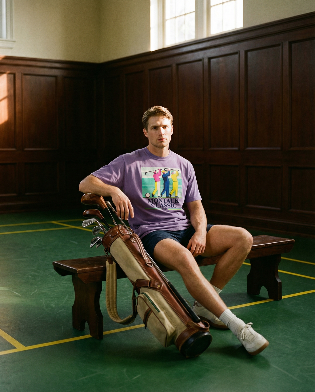 1999 Montauk Classic Golf P3 Vintage Washed Cotton T-Shirt