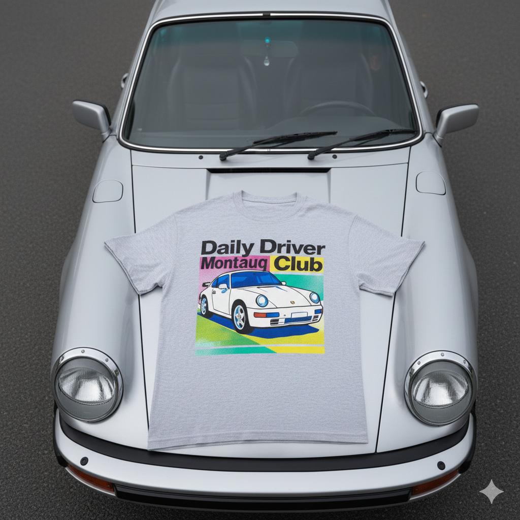 Porsche Daily Driver Essential Cotton T-Shirt