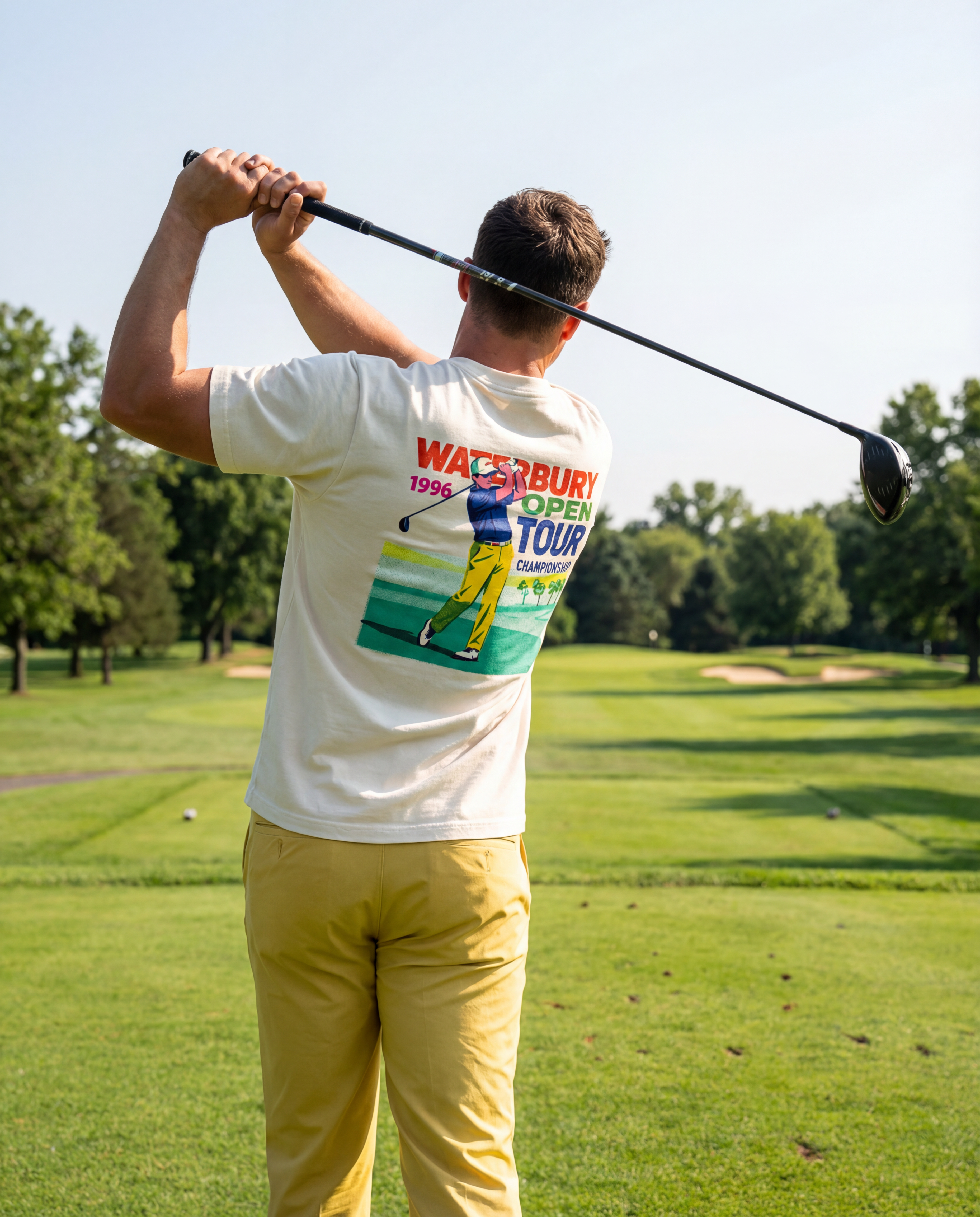 1996 Waterbury Open Vintage Golf T-Shirt R1